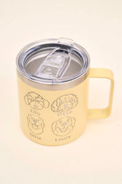 Ollie Mug: Pastel Yellow (12oz)