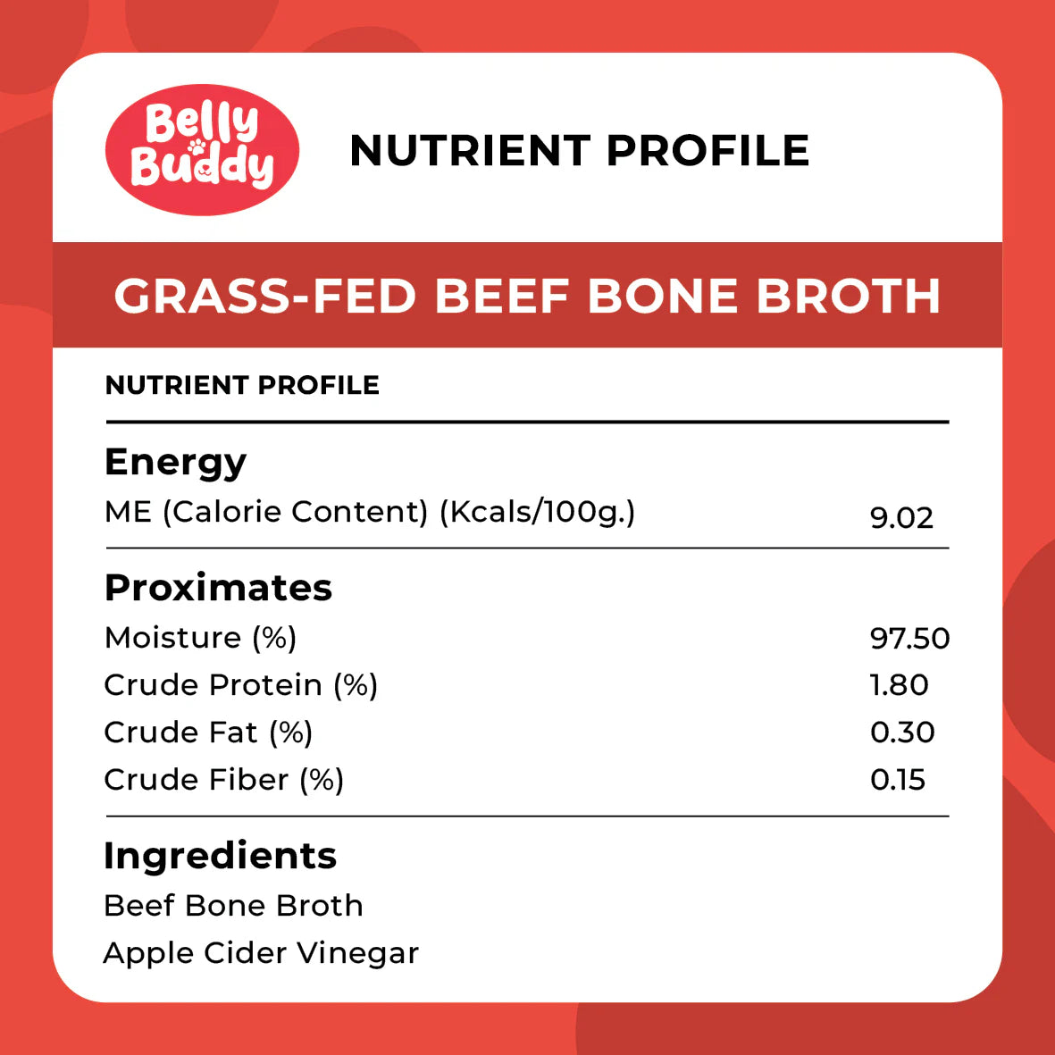 Belly Buddy: Beef Bone Broth 100ml