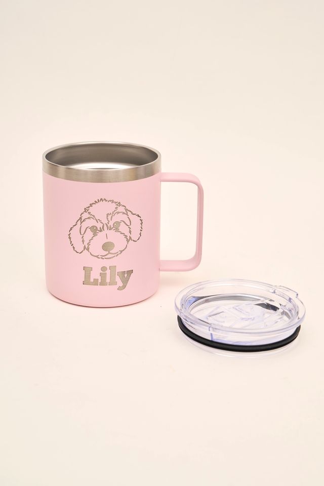 Ollie Mug: Ballet Pink (12oz)