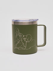 Ollie: Mug (12oz) - Forest Green