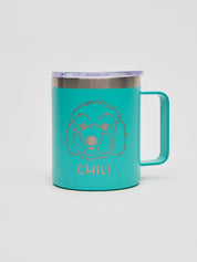 Ollie: Mug (12oz) - Aqua