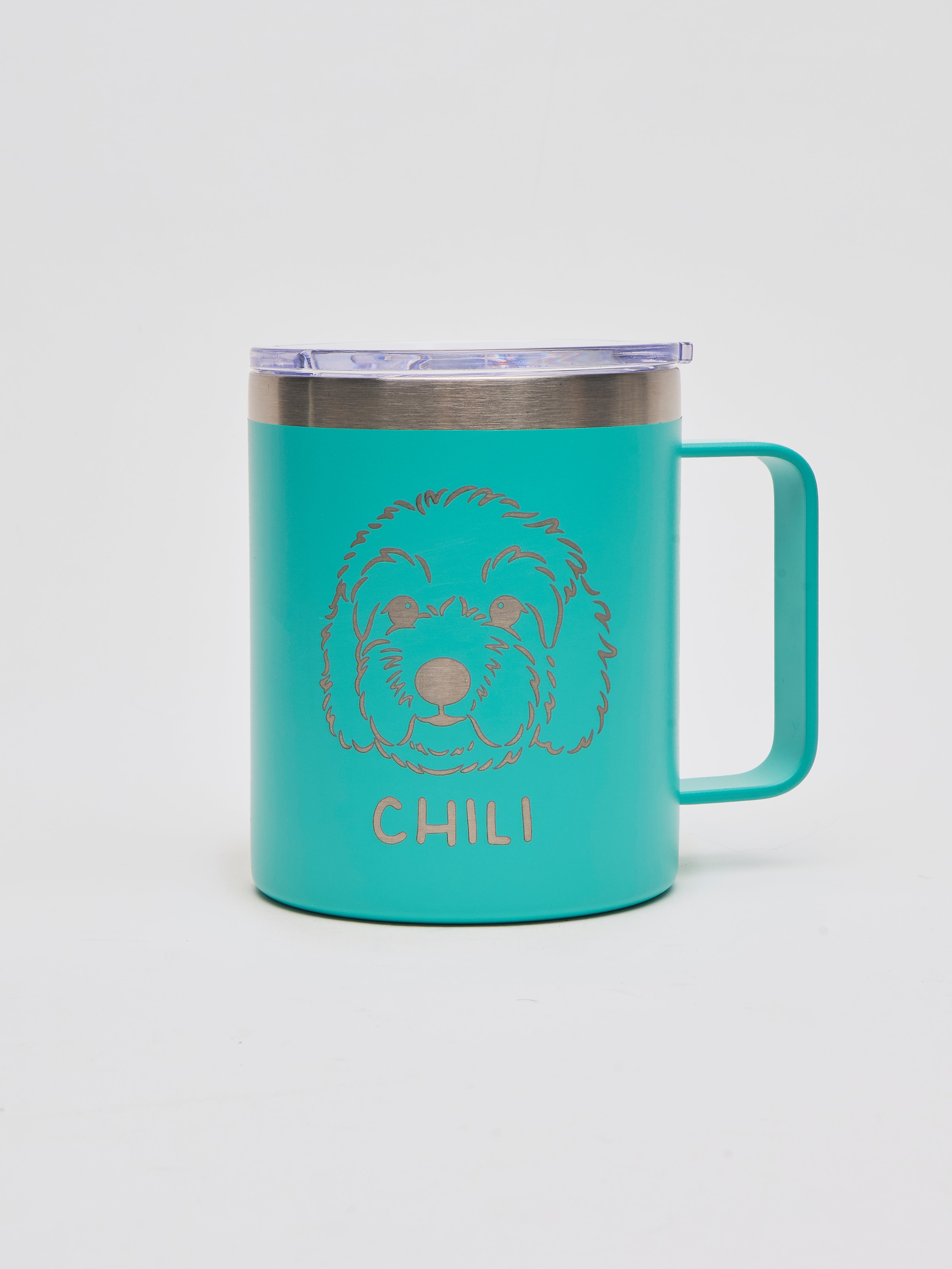 Ollie: Mug (12oz) - Aqua