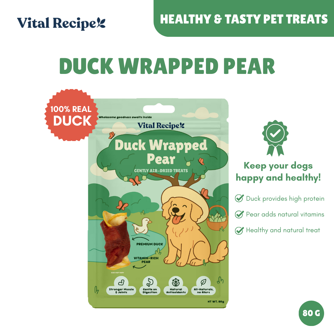 Vital Recipe - Duck Wrapped Pear