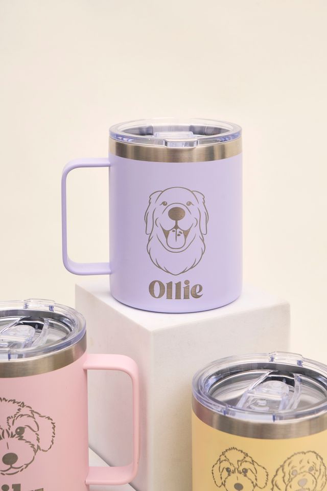 Ollie Mug: Lilac (12oz)