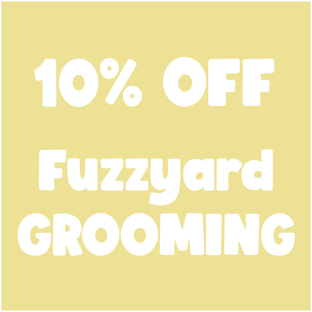 10% OFF GROOMING