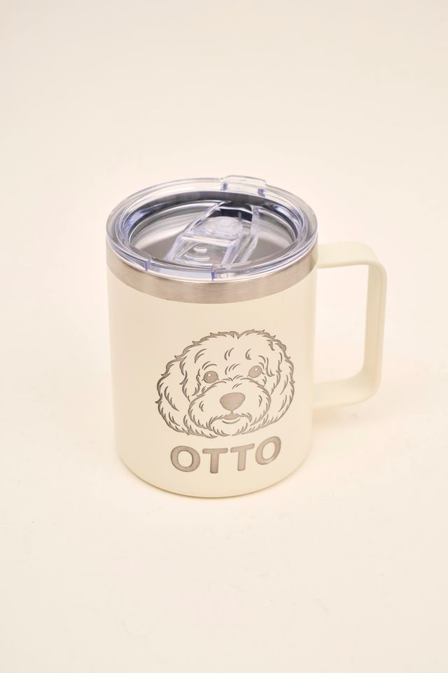 Ollie Mug: Cream (12oz)