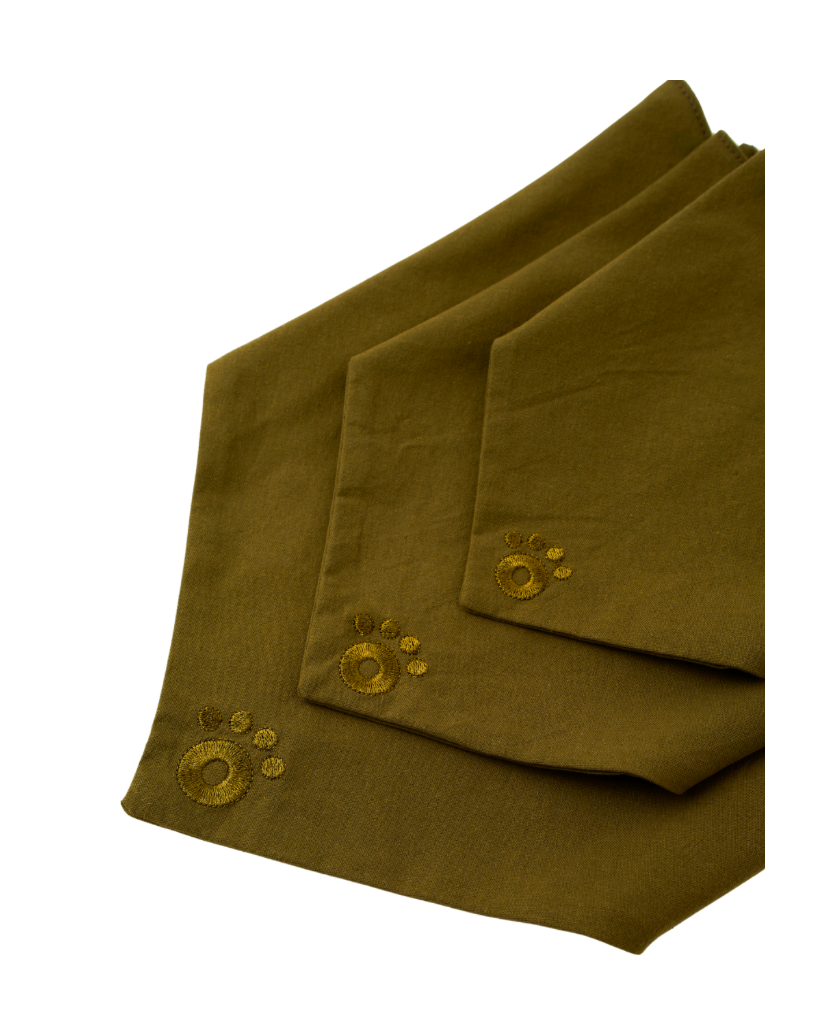 Ollie Bandana: Army Green