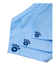 Ollie Bandana: Checkered Blue