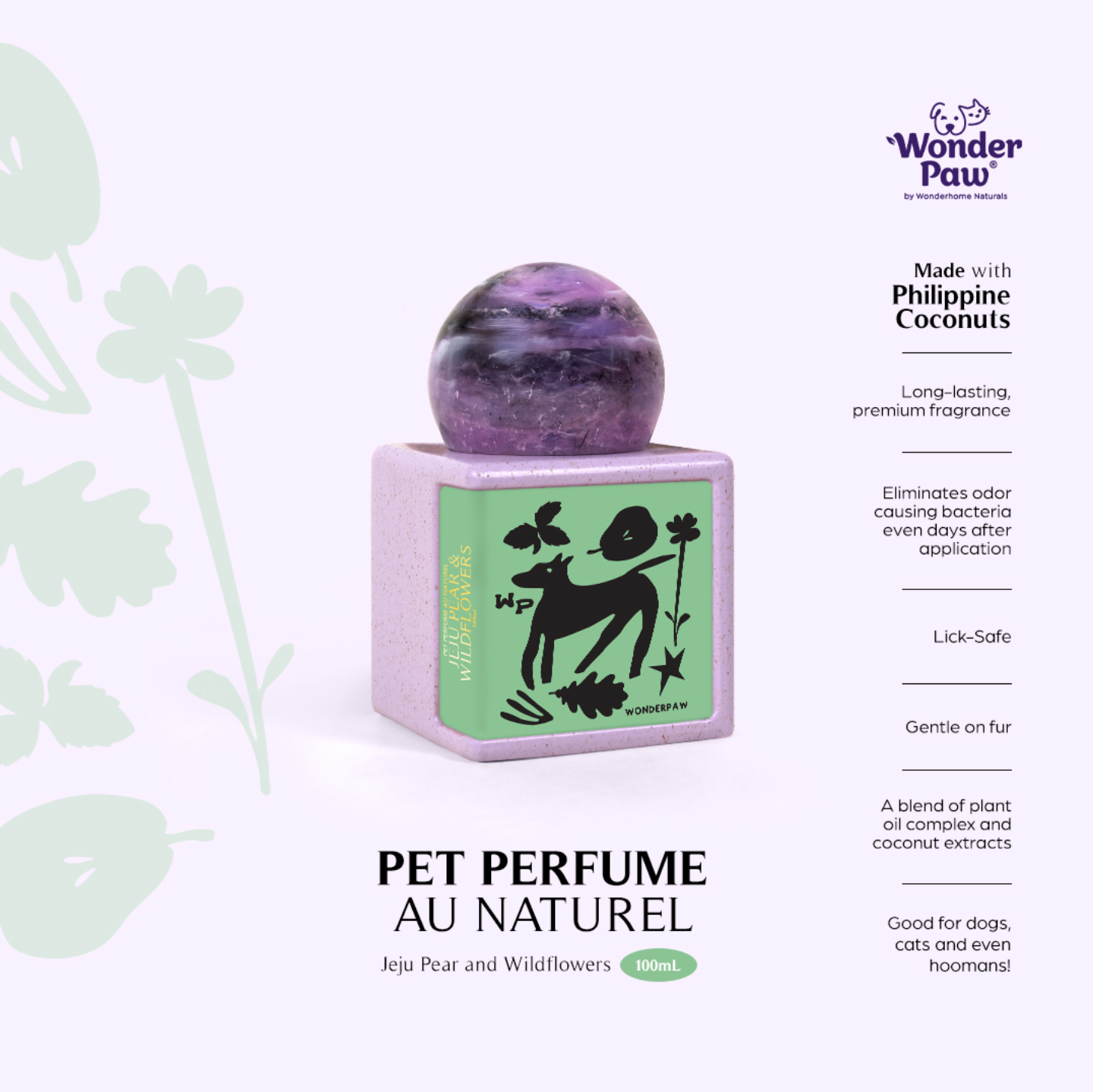 WP Pet Perfume au Naturel Jeju Pear & Wildflowers 100ml