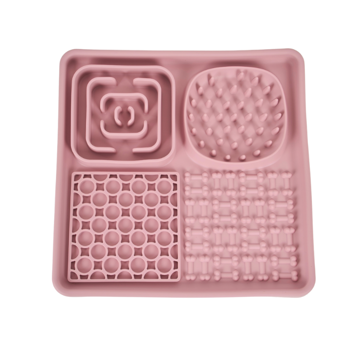 Ollie Licki Mat: Square - Ballet Pink