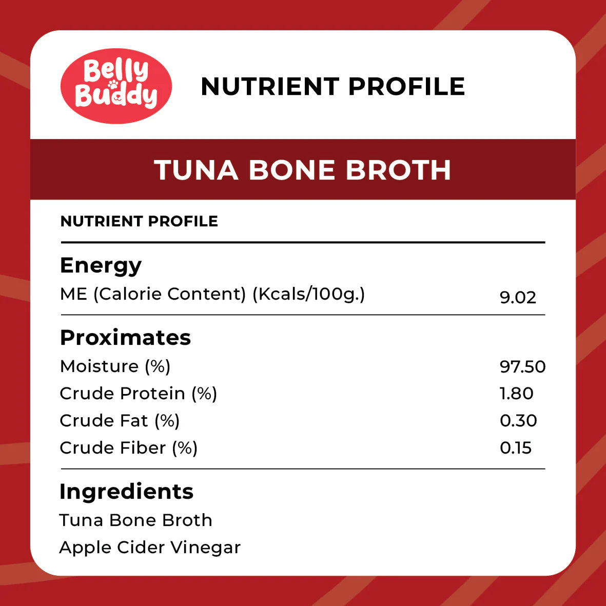 Belly Buddy: Tuna Bone Broth 100ml