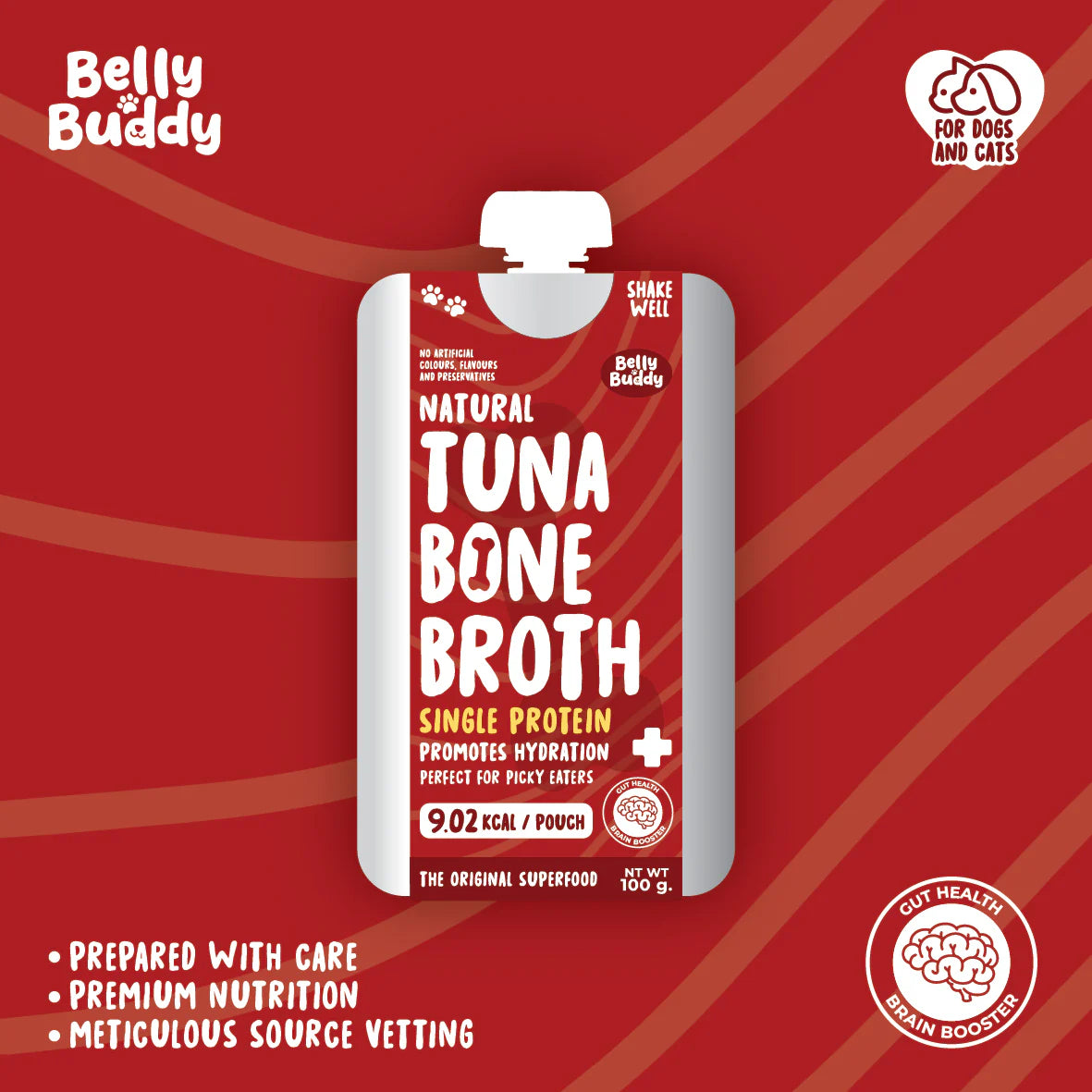 Belly Buddy: Tuna Bone Broth 100ml