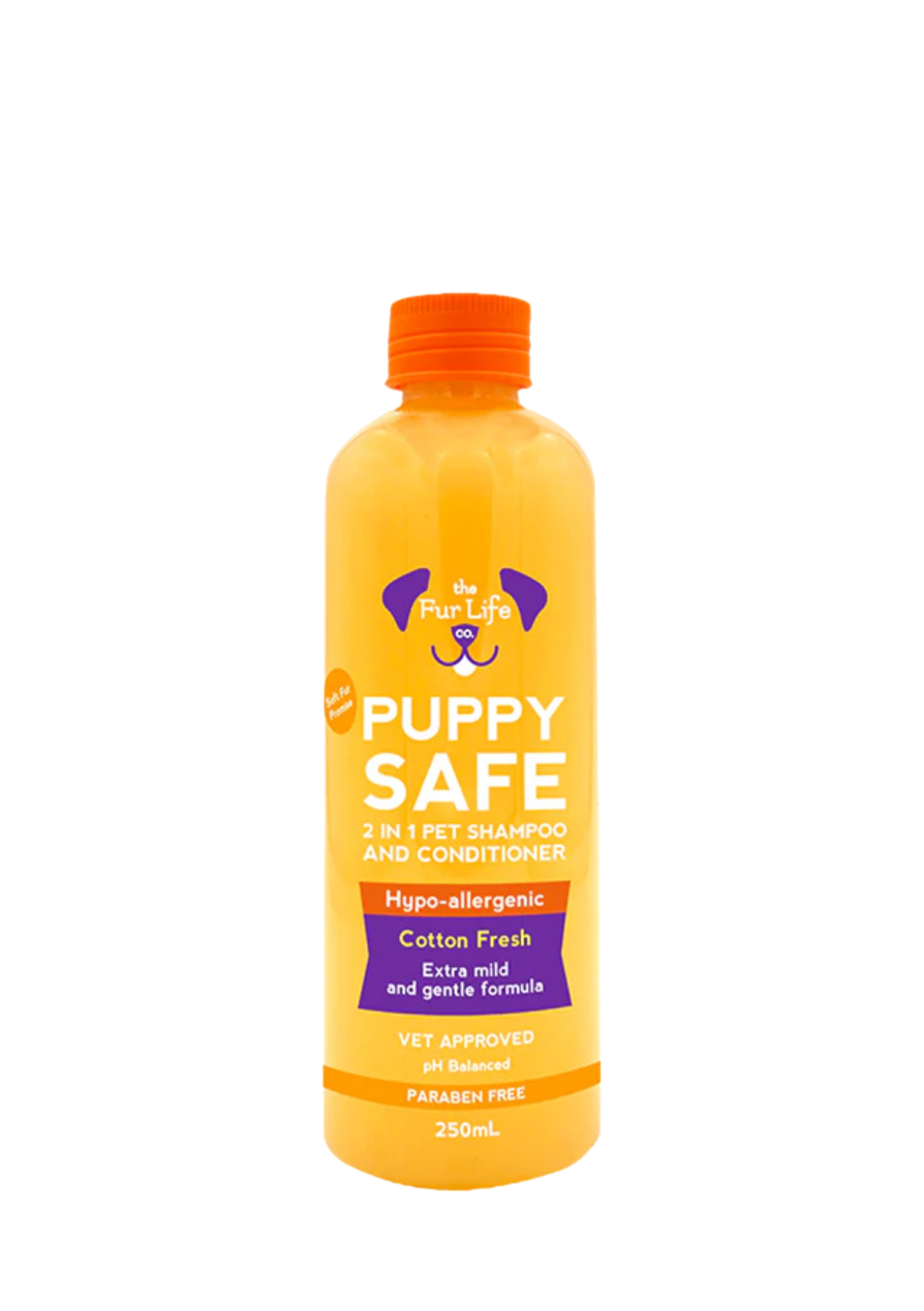 The Fur Life Puppy Safe 2-in-1 Pet Shampoo and Conditioner 250ml