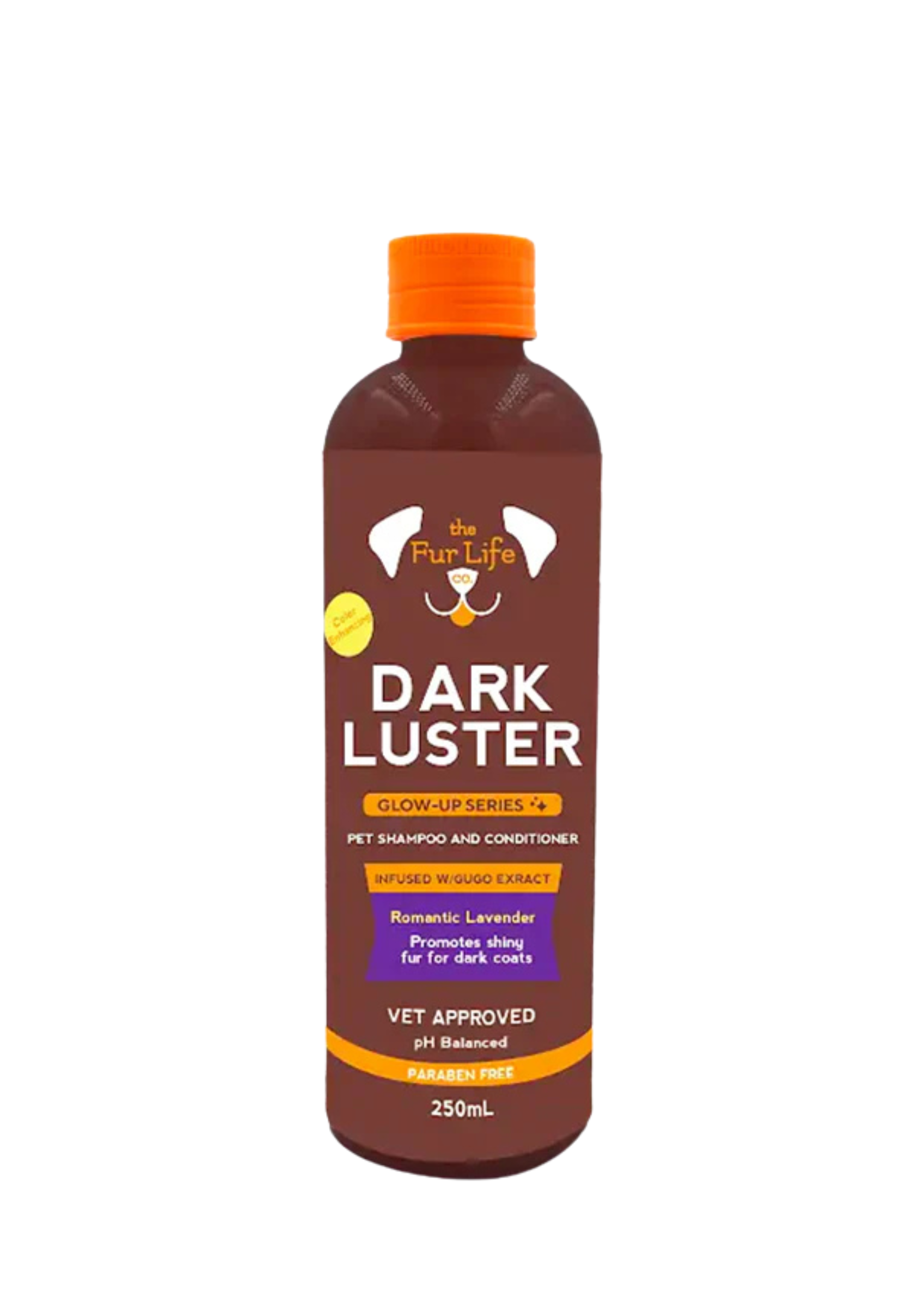 The Fur Life Glow Up: Dark Luster Pet Shampoo 250ml