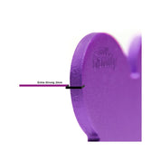 MyFamily Pet Tag: Basic XL Aluminum Purple Bone