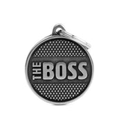 MyFamily Pet Tag: Bronx  "The Boss" Big Circle