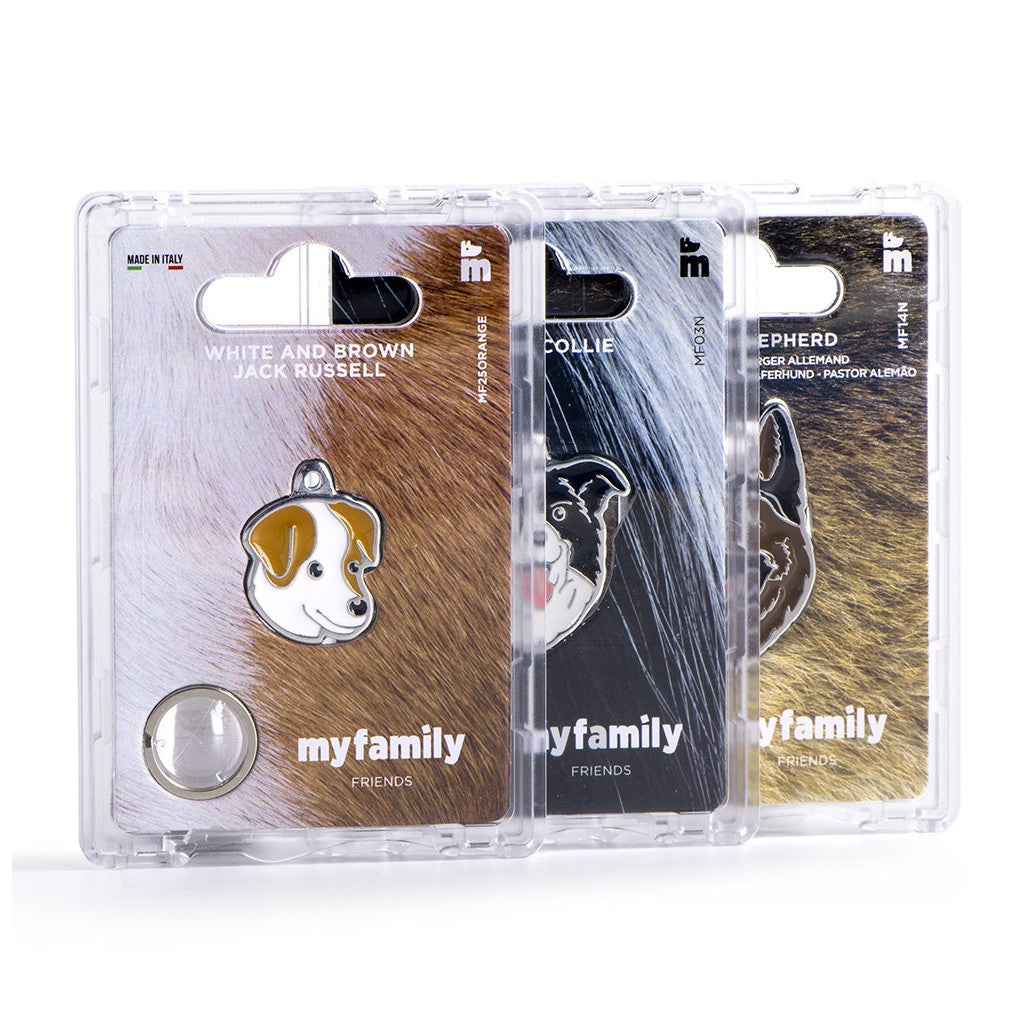 MyFamily Pet Tag: Friends Golden Retriever