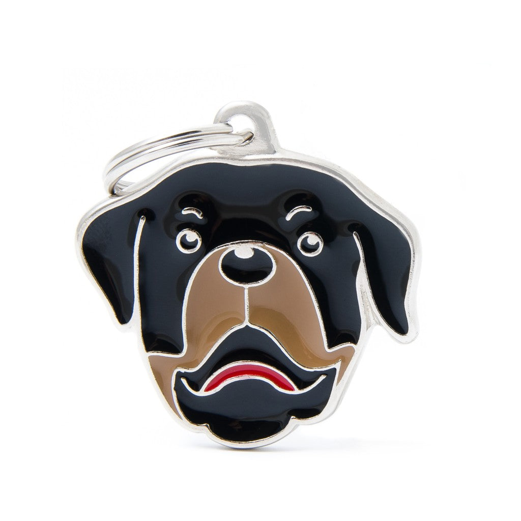 MyFamily Pet Tag: Friends Rottweiler
