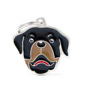 MyFamily Pet Tag: Friends Rottweiler