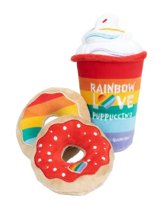 FuzzYard Love Puppuccino + Donuts 3PK