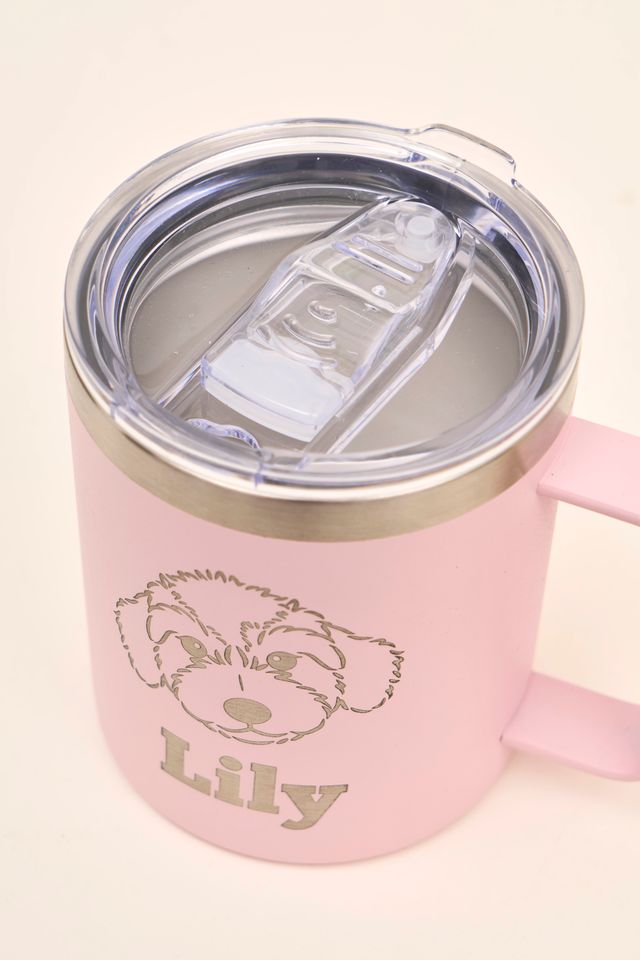 Ollie Mug: Ballet Pink (12oz)