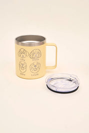 Ollie Mug: Pastel Yellow (12oz)