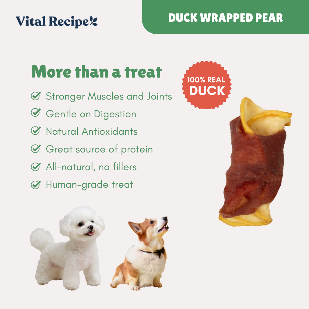 Vital Recipe - Duck Wrapped Pear