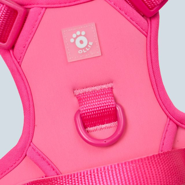 Ollie Walkies: Body Harness - Hot Pink