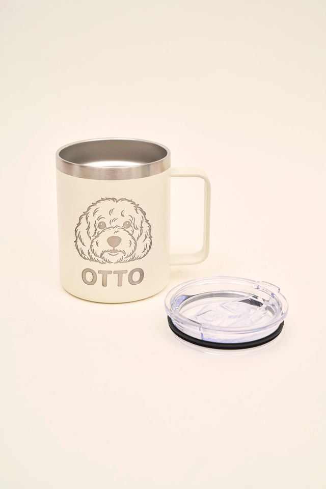Ollie Mug: Cream (12oz)