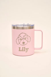 Ollie Mug: Ballet Pink (12oz)