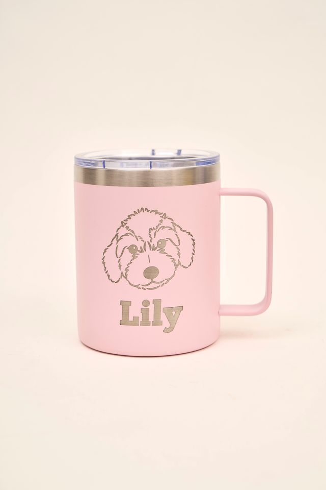 Ollie Mug: Ballet Pink (12oz)