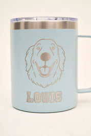 Ollie Mug: Stone Blue (12oz)